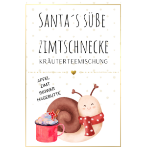 WEIHNACHTSTEE SANTA´S SÜßE ZIMTSCHNECKE